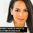 Rueda de Prensa NYC: Celinés Toribio premiará a “Mujeres de Impacto” en Nueva York el 25 de octubre en Cocina Taller.
